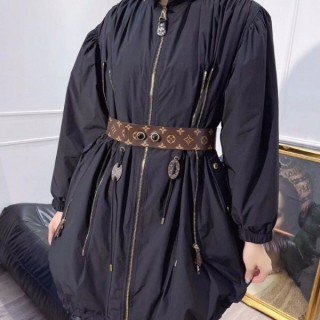 루* 지퍼 야상(벨트포함) (여성)