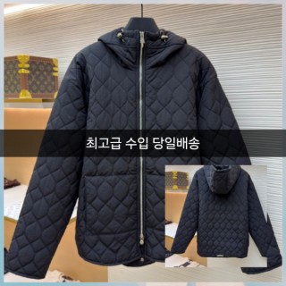 크* 퀄팅 후드 자켓
