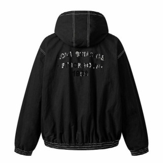 아** 스튜디오 블랙 로고 후드 집업 자켓 (해외배송)